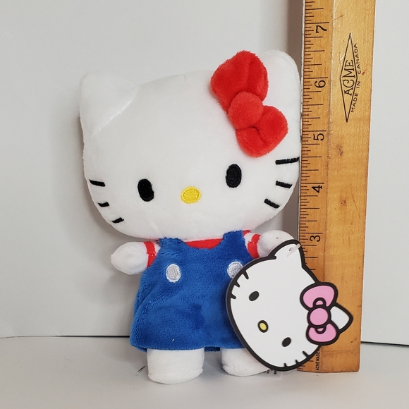 Helly Kitty in Blue overall-skirt - Picture 3 of 3